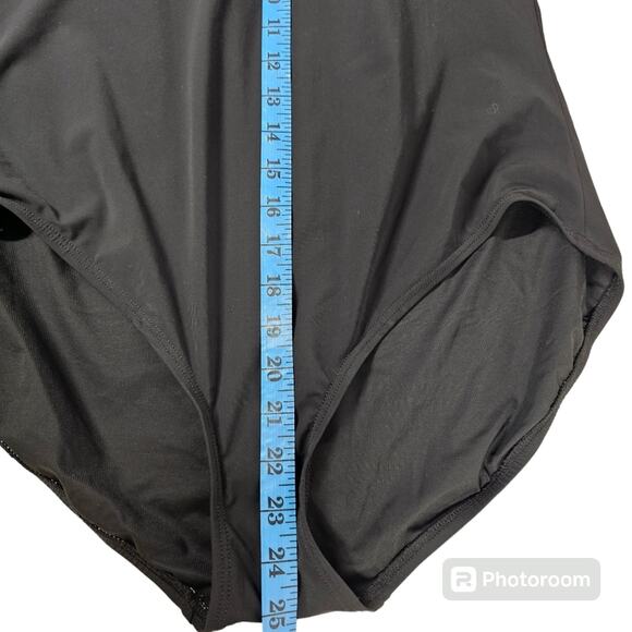 Contours by Coco Reef Agate Ruffle Bandeau Bra Sized One Piece Swimsuit 16/40C - Picture 5 of 13